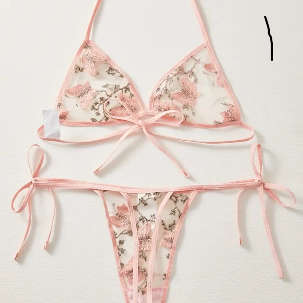bra and thong set
